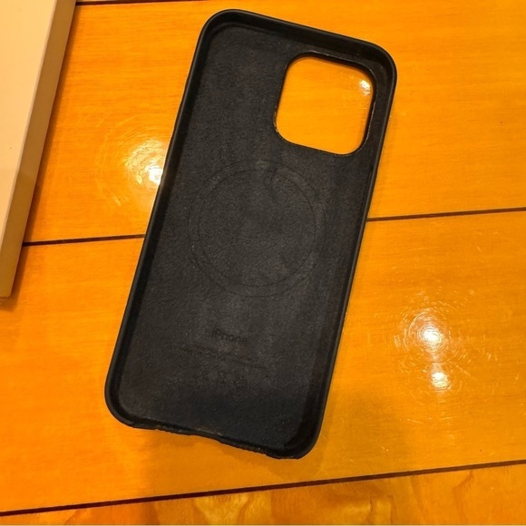 APPLE iphone 15 promax phone case official silicone case storm blue w box - Picture 11 of 14